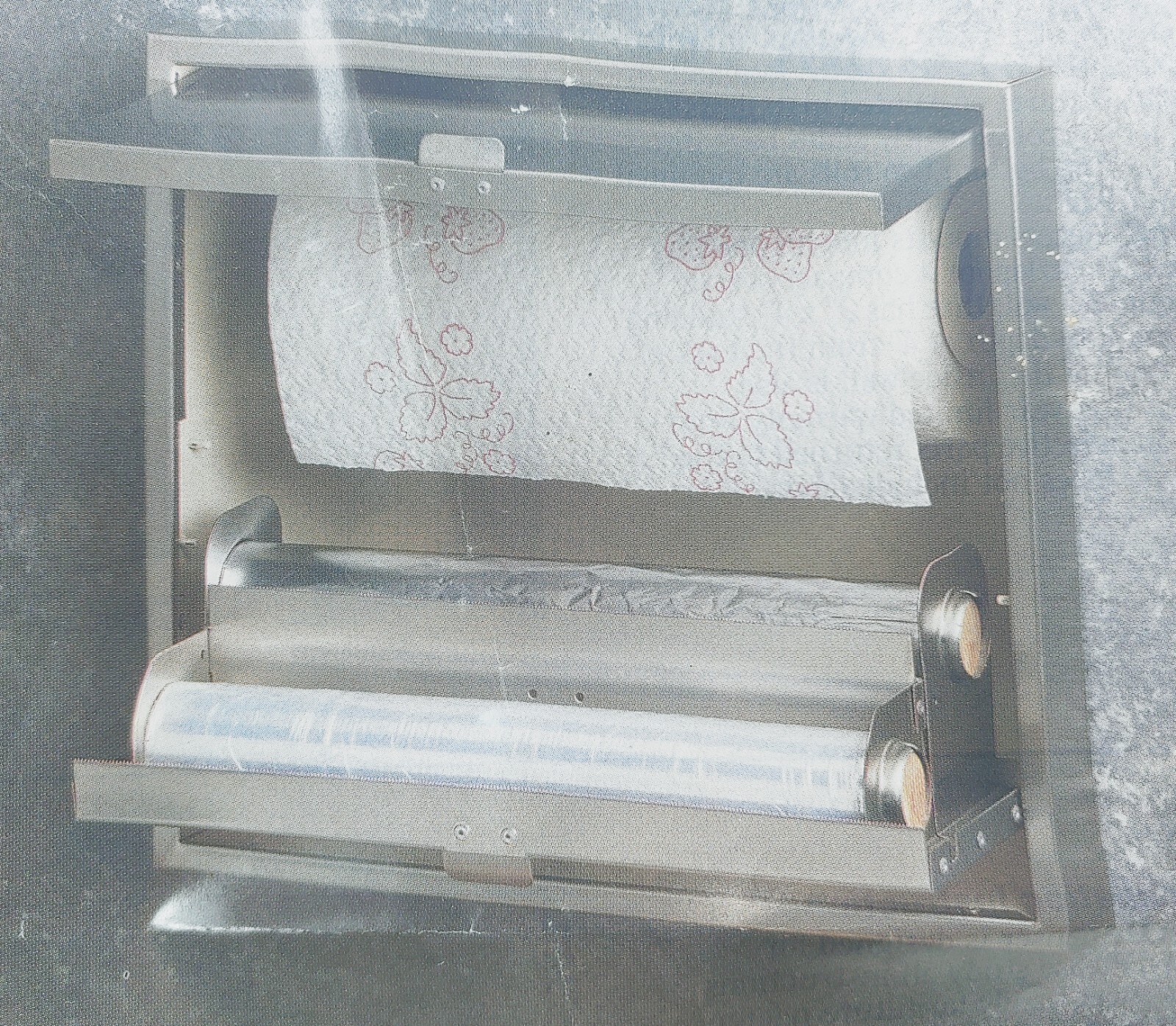 Iron-A-Way TW-1000 Built-In Paper Towl, Aluminum Foil WHITE 