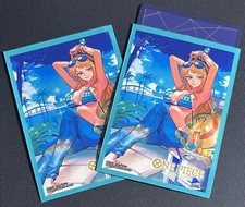 Nami One Piece Individual Card Sleeve Bandai Carddass Japan