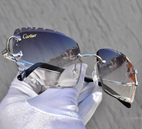 New Cartier rimless sunglasses fred 