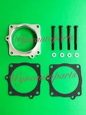 Throttle Body Spacer Fit 04-08 Dodge Durango,03-07 Ram 1500 2500 3500 5.7L Silve