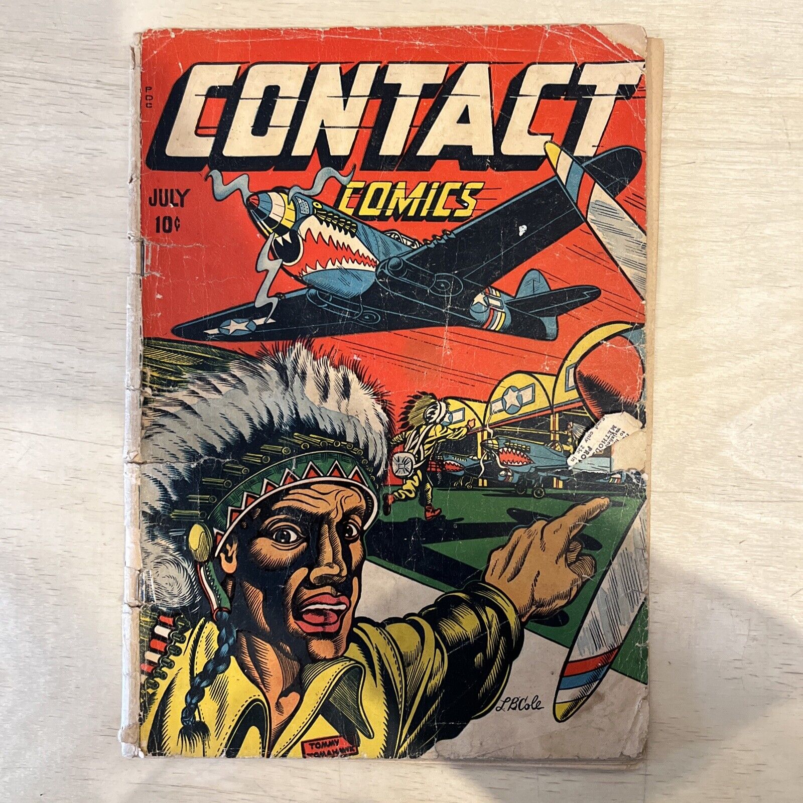 Contact Comics # 7 - Golden Age - L.B. Cole - Star Publications