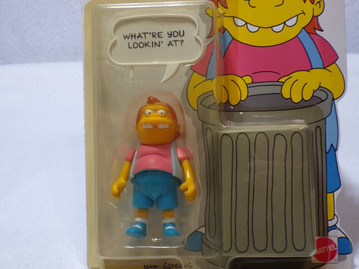 Mattel The Simpsons Nelson With 5 Wisecracks 1990 for sale