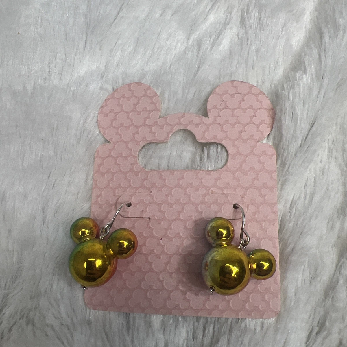 Disney Jewelry Vintage Disney Mickey Mouse Dangle Earrings eBay