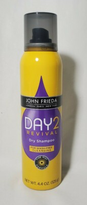 John Frieda Day2 Revival Dry Shampoo For Wash Free Cleansing ~ 4.4 oz