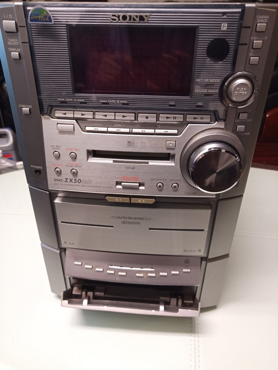 【SONY】SoundGate CD MDミニコンポ MD Community Page: Sony Boombox