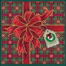Season of Giving Cross Stitch Kit Mill Hill 2019 Buttons Beads Winter MH141936