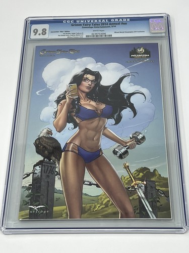 Grimm Fairy Tales 2014 Annual #nn Zenescope CGC 9.8 Wizard World Exclusive.