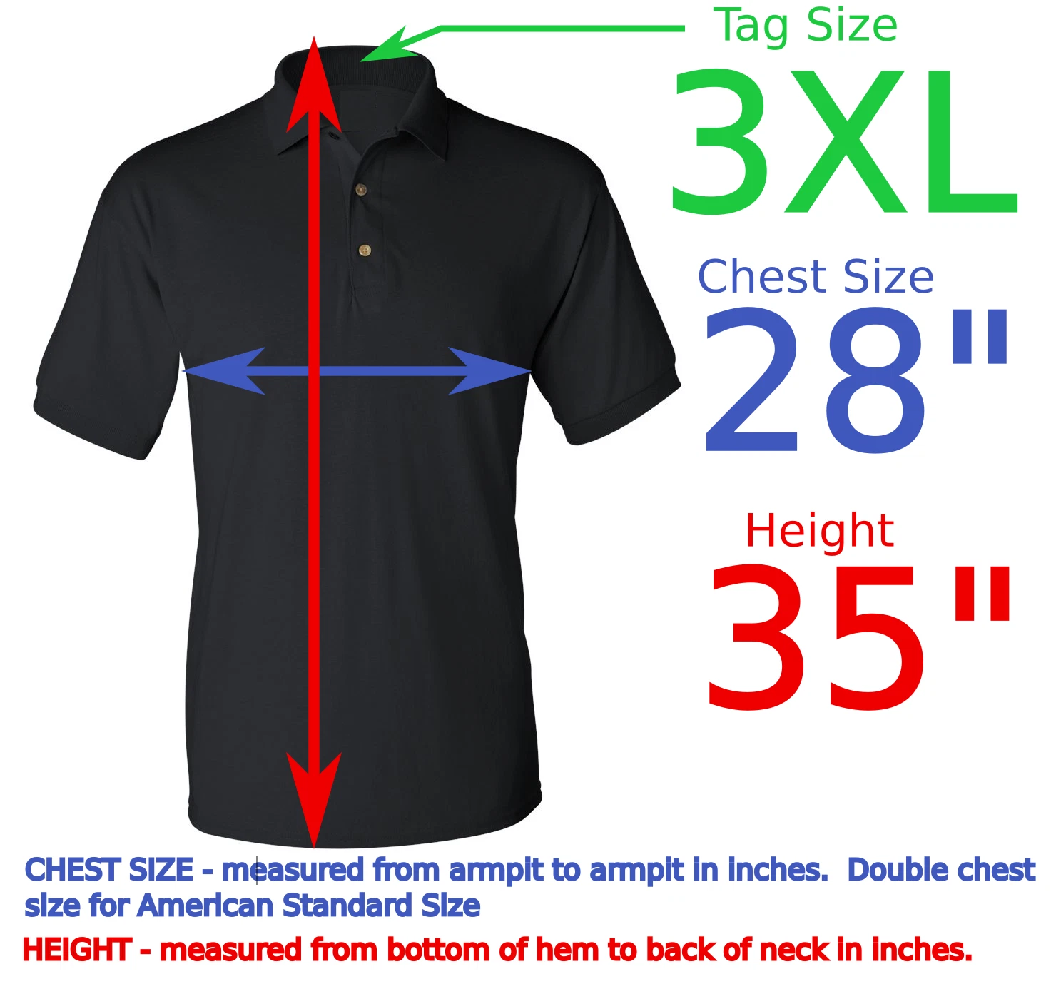 WALMART Associate Uniform Polo Shirt Black
