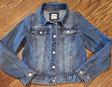 Girls Size 14 Mudd Blue Denim Jean Jacket EUC