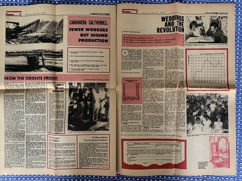 Gramma Weekly Review Official Organ Central Communist Party Cuba May 26,1968 - Picture 5 of 6
