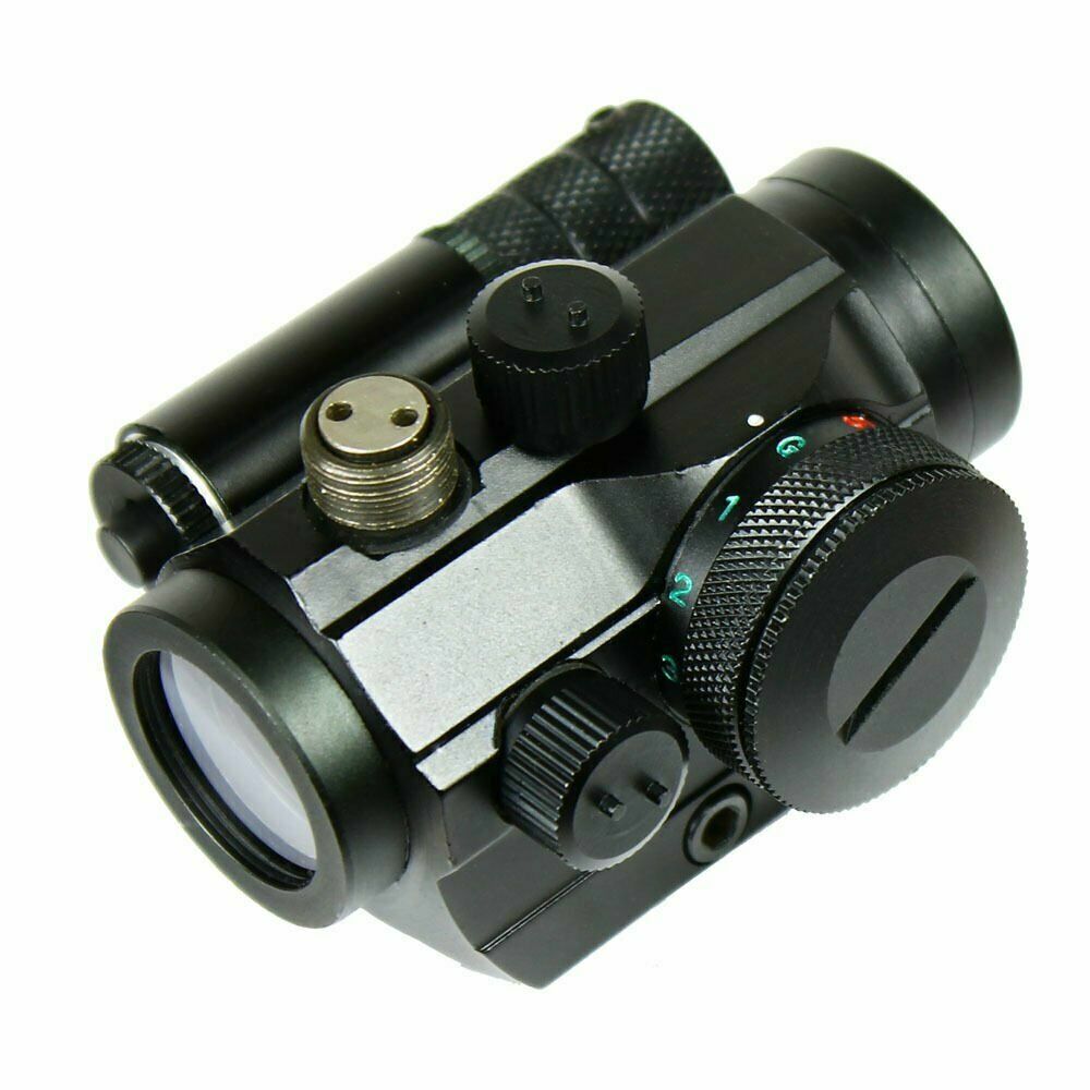 Reflex Green / Red Dot Sight Scope & Laser Sight Combo with Rail Mount