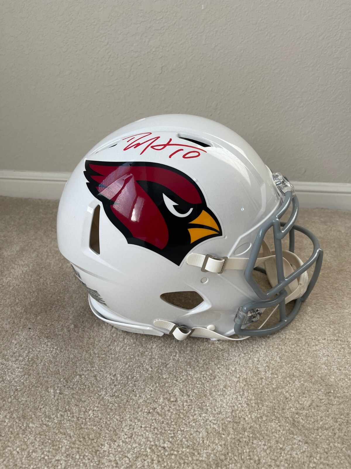 DeAndre Hopkins Autographed Signed Arizona Cardinals Authentic Proline Helmet Beckett 