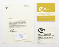 Colt Agent, Det. Spec., Police Pos., Cobra, D-Back, 1979 Manual, PLUS