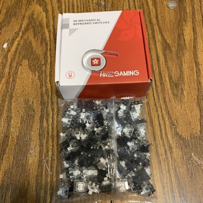 HK Gaming MS-1 Mechanical 90 Key Switches for Mechanical Gaming Keyboards   NEW