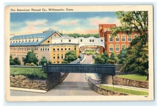 The American Thread Co. Willimantic CT - Early Linen View