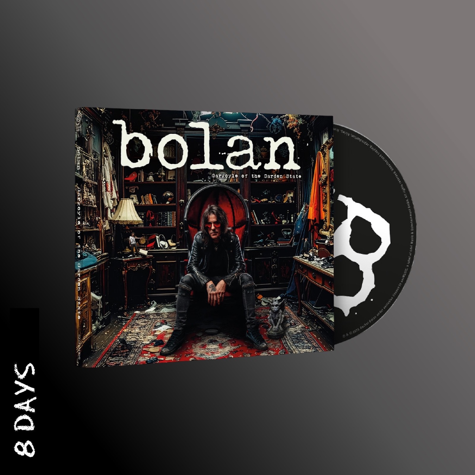 Rachel Bolan - Gargoyle Of The Garden State - CD - Presale Ships By 12/6/26