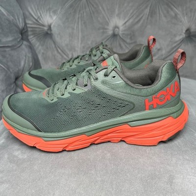 Hoka One One Challenger ATR 6W Trail Running Shoes Men 7 ThymeFiesta GreenOrange