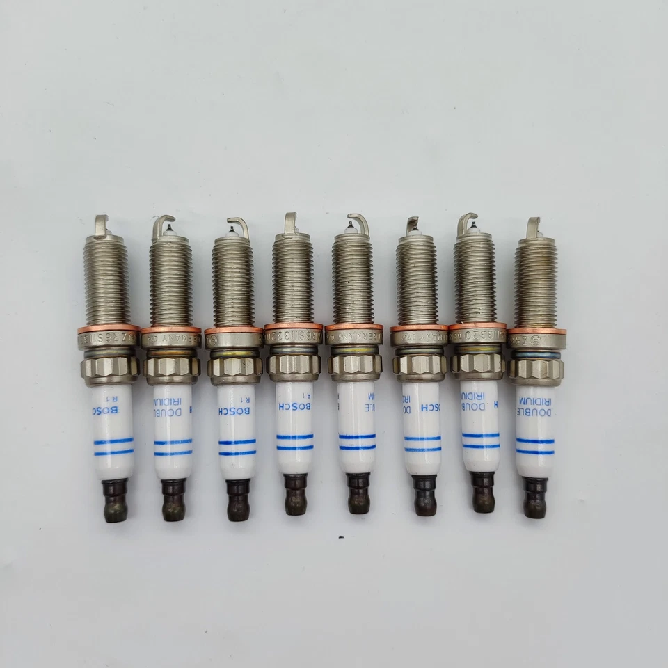 8 piezas bujías ZR6SII3320 A0041598103 para Mercedes Benz SL550 G63 GLE350 S550 Foto 3 de 4