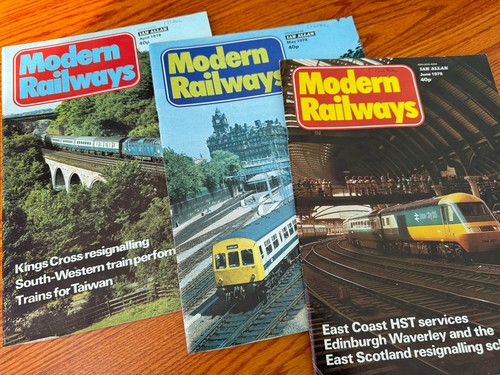 Modern Railways Magazine, April, May, and June 1978.