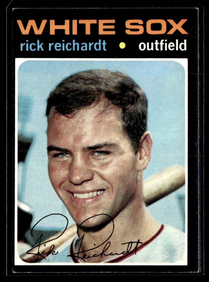 1971 Topps Rick Reichardt Chicago White Sox #643