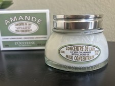 L'Occitane AMANDE Milk Concentrate Smoothing Beautifying Cream 3.4 oz New Sealed