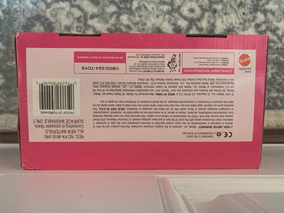 RARO Barbie Perfectamente Peluche Almohada Sorpresa Bella Bear 89490 NUEVO EN CAJA Foto 4 de 4