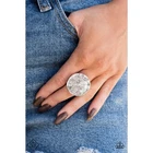Paparazzi | Lined Up - Silver Ring
