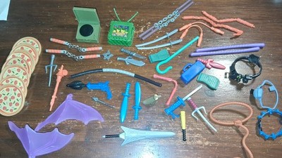 tmnt accessory lot  2012-2014 Nickelodeon Turtles