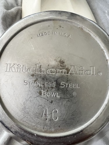 Miscelatore supporto aiuto cucina vintage bianco modello 3B battitore piano cottura TESTATO - Foto 5 di 6