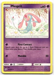 Mesprit 84/236 Unified Minds Uncommon