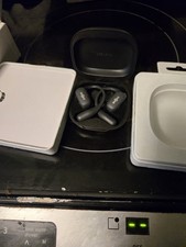 NEW - SHOKZ T920 OpenFit2 Open-Ear Buds - BLACK