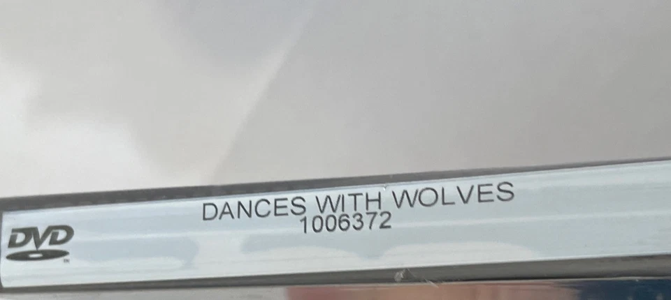 Dances with Wolves DVD Movie 1990 Kevin Costner Factory Sealed  Western Action - Image 4 of 4