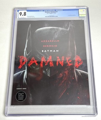 Batman Damned #1 CGC 9.8 WP DC Comics 2018 1st DC Black Label Title