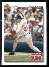 1992 Upper Deck #353 Greg Maddux Chicago Cubs