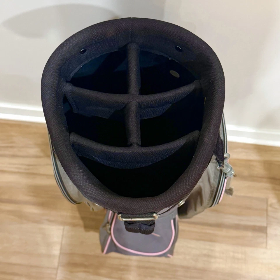 "Bolsa de golf Wilson Hope cáncer de mama púrpura rosa divisor de 5 vías 5 bolsillos 34"" llevar" Foto 3 de 4