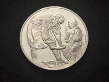 Saint Joseph Charpentier 925 Silver Round 40 Grams   1.189  ASW 80.78 per troy oz