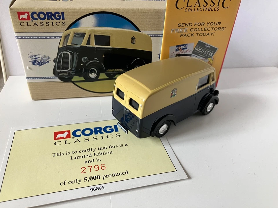 CORGI CLASSIC MORRIS BIRMINGHAM CITY TRANSPORT VINTAGE NO ATLAS - Photo 2/3