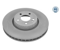 2 St. Bremsscheibe Meyle 0835211007/PD Vorderachse