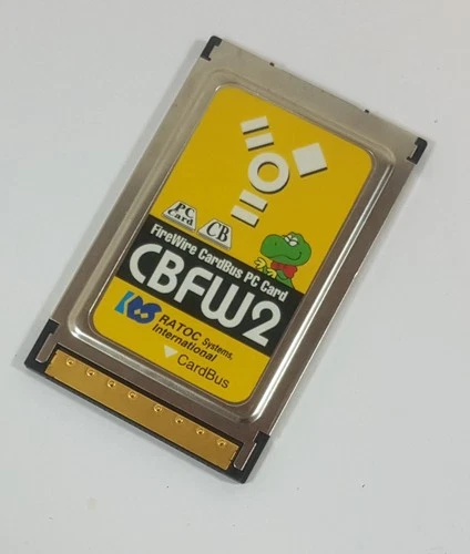 Firewire Karte PCMCIA CBFW2 Ratoc Systems International CardBus