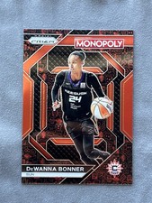 2024 WNBA Monopoly Prizm Red Black Icon Prizm Insert Card DeWanna Bonner  #WNBA7