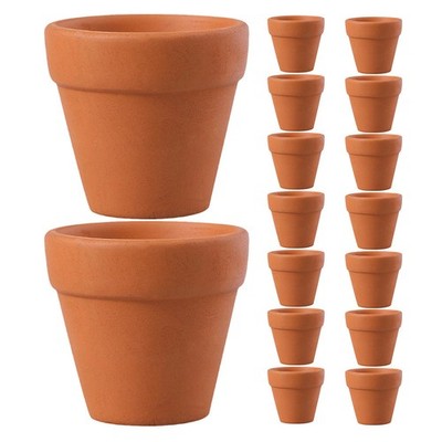16 Pcs Small Succulent Pots Planter Ceramic Flowerpot Mini for Succulents