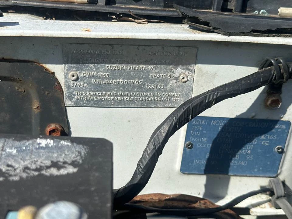 1993 Suzuki Vitara Brake Pedal Manual 4WD Petrol 88-98 OEM Replacement #B638 - image 2 of 4