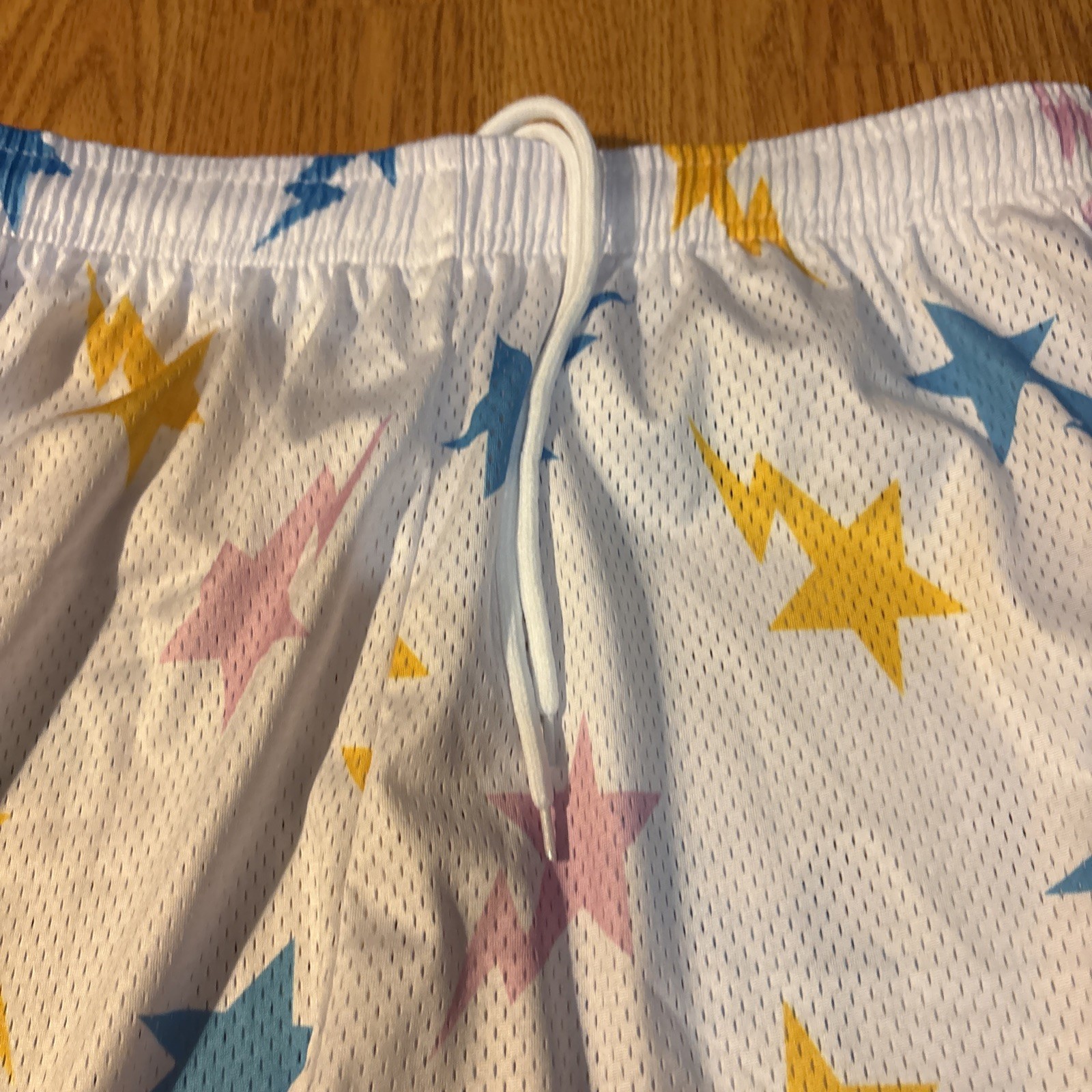 Eric Emmanuel X Bape Basic Shorts WHITE, YELLOW, … - image 8