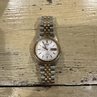 Vintage Seiko Automatic Two Tone Gold/Silver 17 Jewels Mens Wristwatch 7009-3119