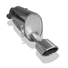 FOX Endschalldämpfer 1x115x85mm schräg für Alfa Romeo Mito 1.4l T 1.3l D 1.6l D