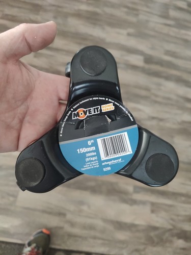 Schäfer Polyolefin 6 Zoll Tri-Dolly Caster 9299 Shepherd (#) - Bild 1 von 2