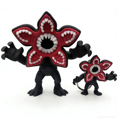 Schlüsselanhänger Stranger Things Demogorgon 6'' Monster Figur 3D gedruckt Horror Statue