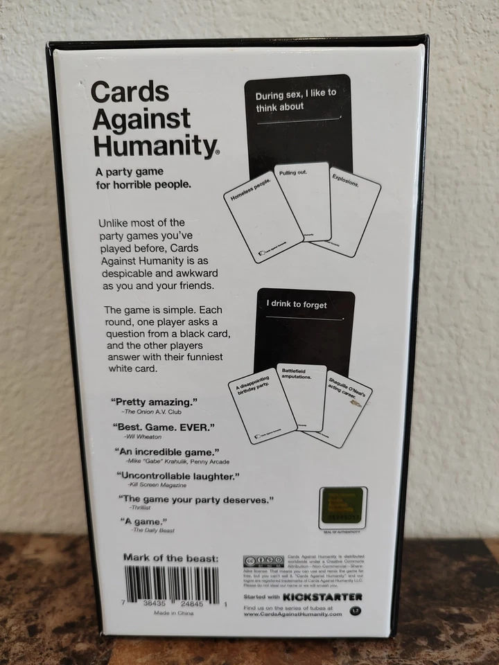 Cards Against Humanity A Party Game For Horrible People - Image 2 of 3