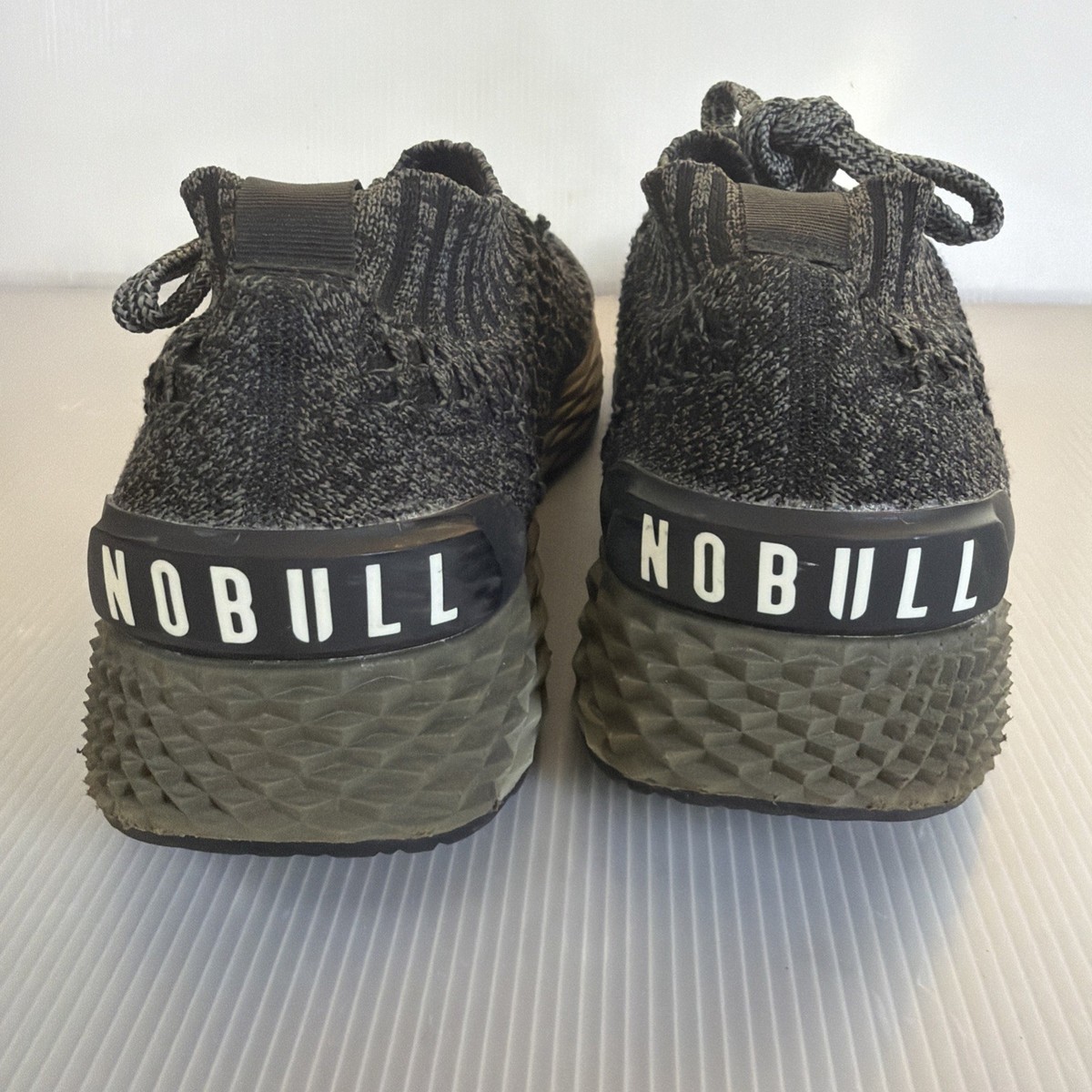TY Nobull Black Ivy All Day Diamond Knit Runners Unisex Men's 12