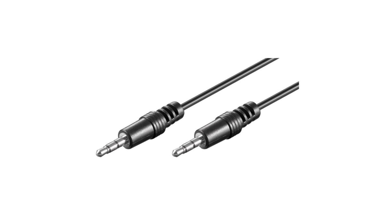 4040849516580 KABEL AUDIO STEREO JACK 35mm NA 35mm MM 15m GOOBAY 2390₽